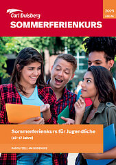 Carl Duisberg Sommerferienkurs für Jugendliche